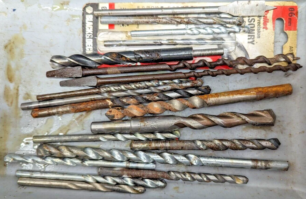 JOB LOT OF VARIOUS DRILLS AND CUTTERS eBay