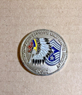 US Air Force Oklahoma City ALC Command Chief Master Sergeant Challenge Coin #3