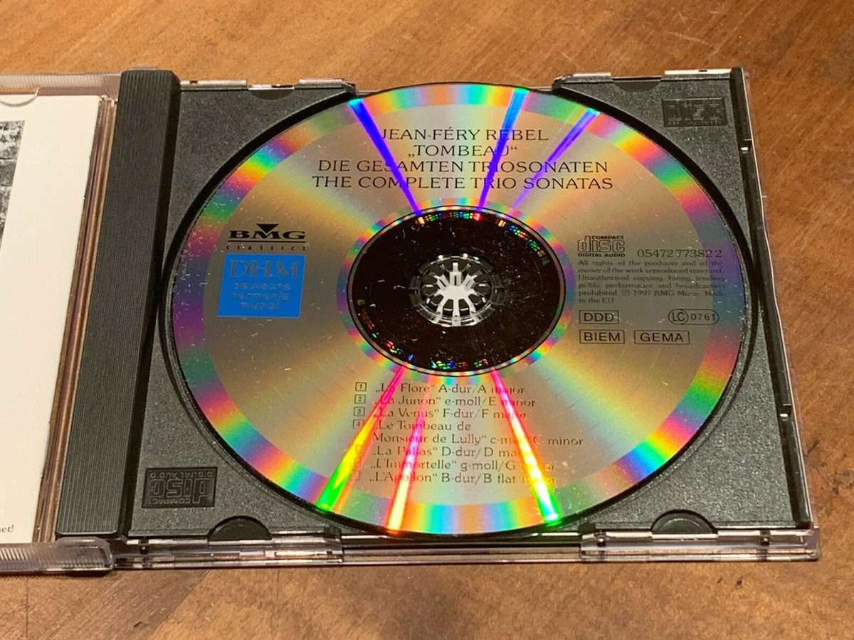 未開封CD　Rebel: Tombeau, Sonates en trio Rebel Tombeau The Complete Trio Sonatas ENSEMBLE REBEL ORIG