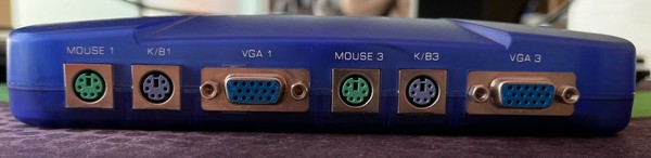 KVM 4-port switch Ps/2 Vga