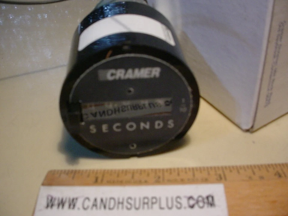 Cramer Timer #636WE100AA0008A 115volts 9999.95 seconds - Image 4 of 4