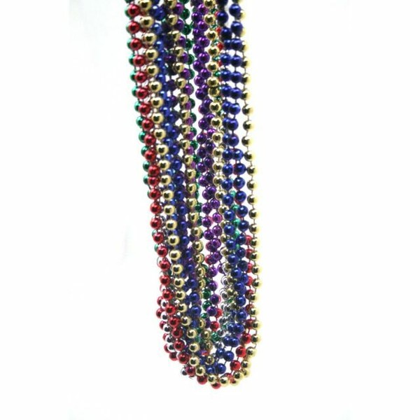 Assorted Color Mardi Gras Throw Beads Package of 12 for sale online eBay