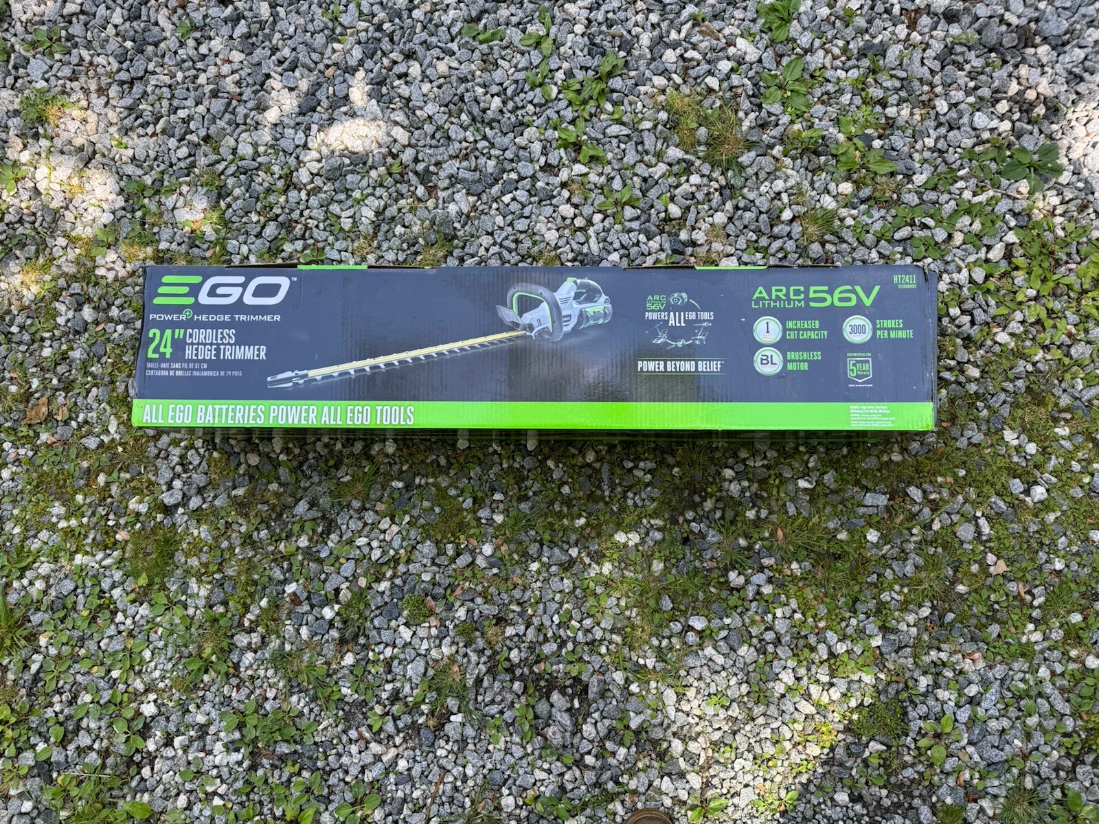 Ego HT2411FC 56V Hedge Trimmer 692042009716 eBay