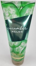BATH BODY WORKS CUCUMBER MELON ULTIMATE HYDRATION BODY CREAM 8 OZ