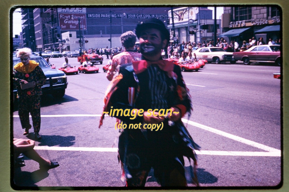 Clown at Dayton Ohio Parade in 1969, Original Slide s10a | eBay