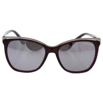 Marciano By Guess GM0745 69C Burgundy Plastic Cat Eye Sunglasses Frame 58-17-135