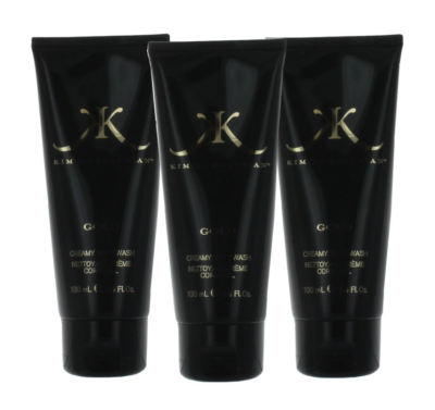 Gold von Kim Kardashian für Frauen Kombipackung: Duschgel 10,2 Unzen (3 x 3,4 Unzen)
