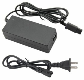 AC Adapter Power Supply & AV Cable Cord For Nintendo GameCube GC Charger Video