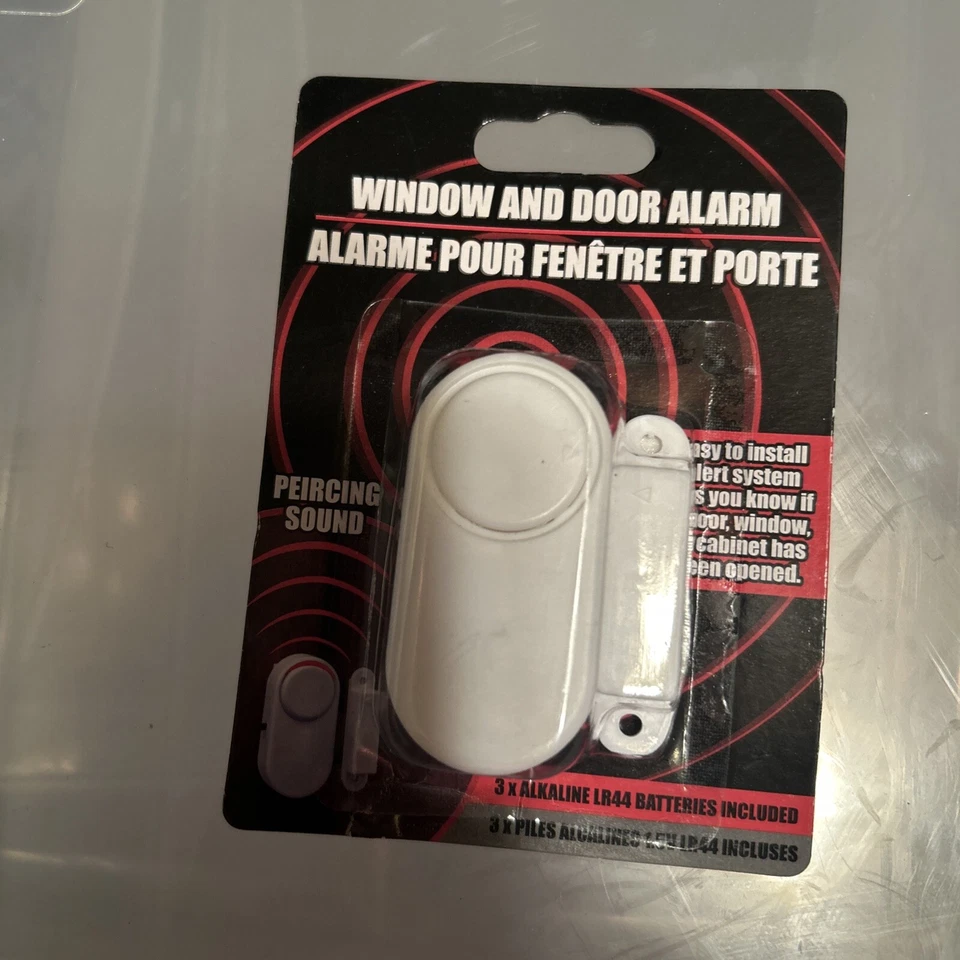 Armario/alarma de puerta inalámbrica de seguridad para el hogar alimentada por batería muy fuerte Foto 2 de 4