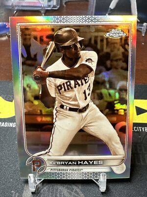 2022 Topps Chrome Ke'Bryan Hayes SEPIA Refractor #98-Pittsburgh Pirates