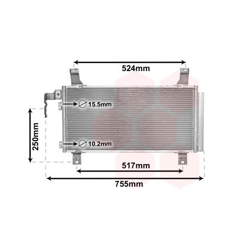 VAN WEZEL Condenseur, Clmatsaton Compatblte Avec BMW 06005363
