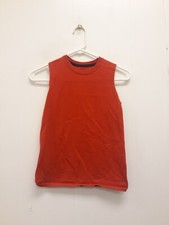 Fruit of the Loom Boys red Tank Top Sz M 8 free shipping