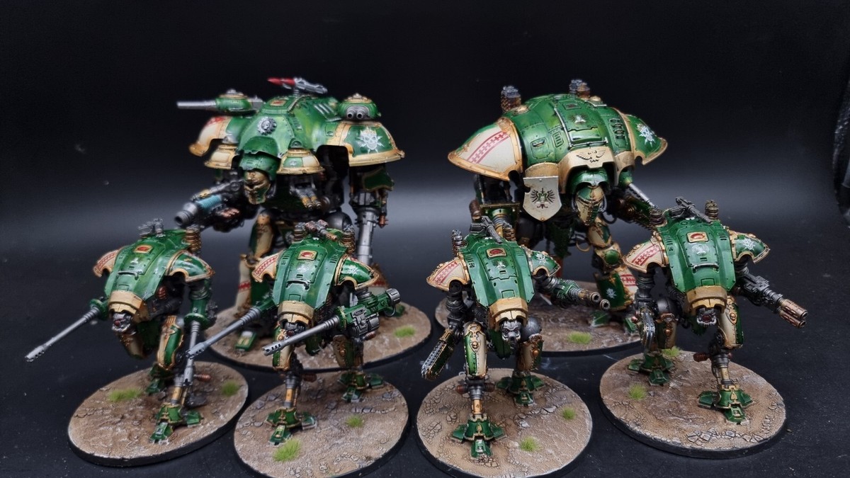Warhammer 40k large imperial knight army made to order pro painted