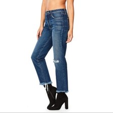 Carmar Percy Blue High Rise Relaxed Fit Jeans 27