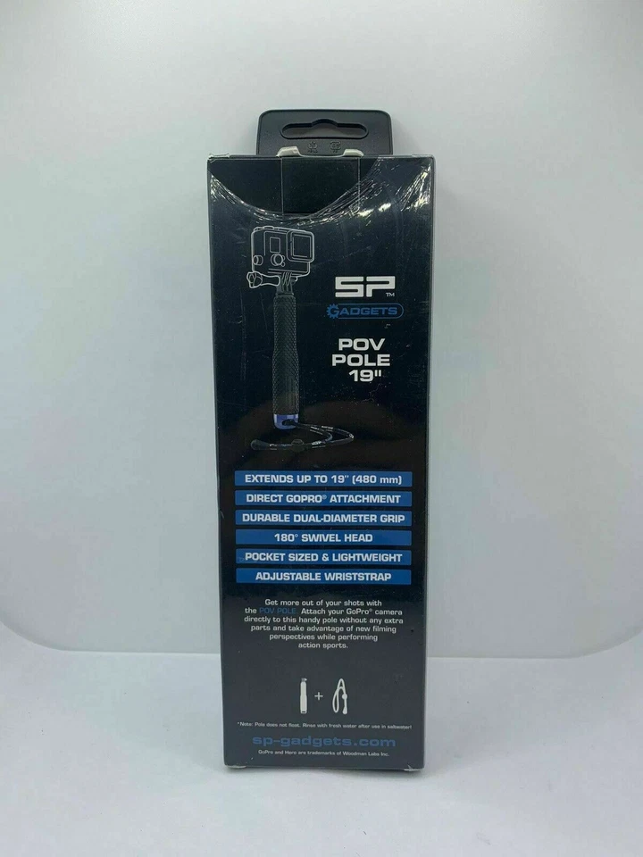 SP GADGETS 19" P.O.V. POLE FOR GoPro All models Brand New Sealed - Image 2 of 2