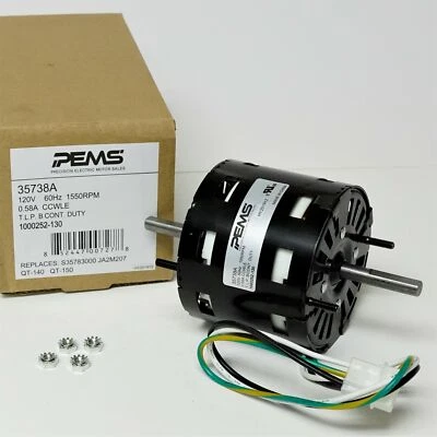 PRECISION ELECTRIC MOTOR SALES Electric Fan Motor for Broan Nutone 35738 35738000 Vent Hood