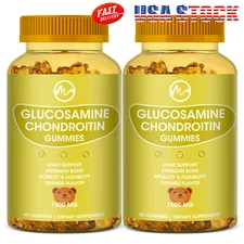 (2 Pack) Joint Care Gummies Glucosamine 1500mg - Nature's Joint Health Support