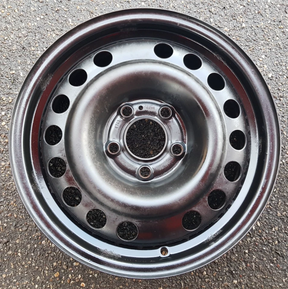 4 llantas de acero Opel Meriva A, Zafira A, A-CNG 6Jx15H2 LK 5x110 ET43 #28391 - Imagen 4 de 4