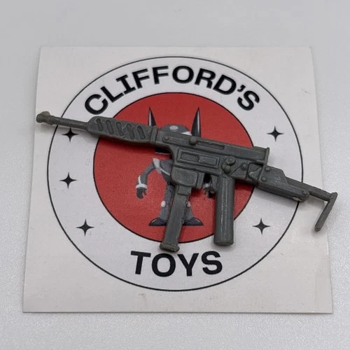 Vintage G.I. Joe Beach Head (V1) 1986 Submachine Gun Part Accessory Hasbro ARAH