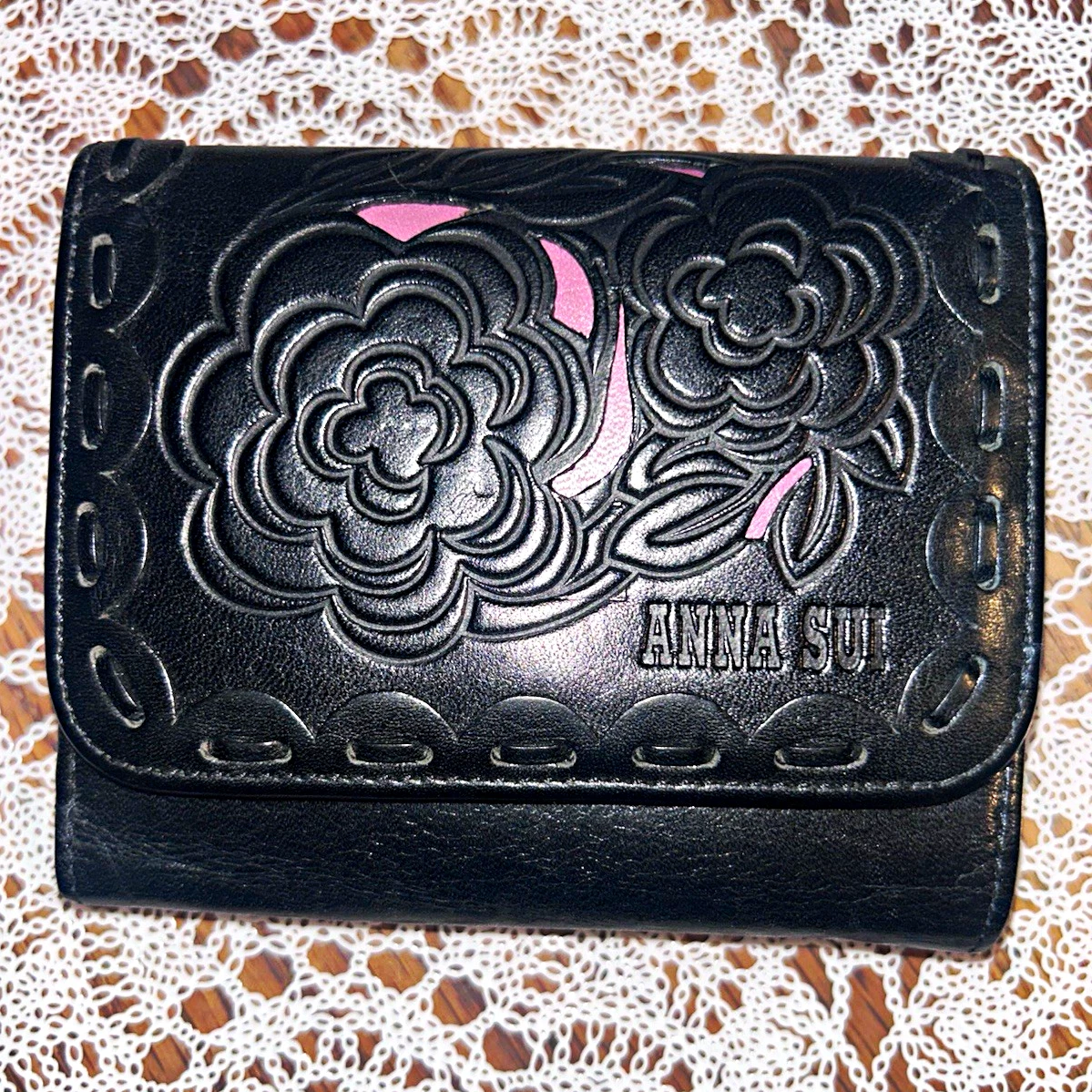 小物 ANNA SUI Butterfly Clasp Wallet Floral 25+ anna sui wallet for sale | Updated Oct 2026