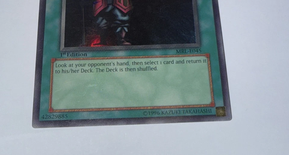 Yugioh The Forceful Sentry MRL-E045 Ultra Rare 1st Edition (NM) - Image 3 of 4