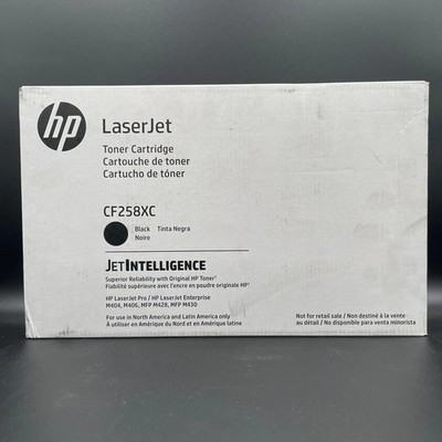 HP 58X (CF258XC)  Black High Yield Toner Cartridge, LaserJet Pro M428  Sealed