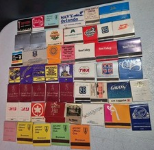 Lot of Vintage Matchbooks - Various Categories/Companies/Misc.