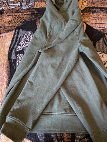 Patagonia Men’s Large Logo Hoodie Olive Green - Picture 14 of 20
