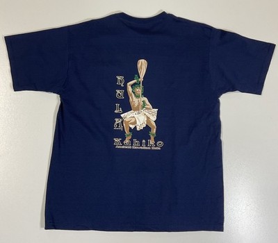 Vintage Hawaiian Kahiko T Shirt Sz XL Ancient Hula Dance Warrior Y2K