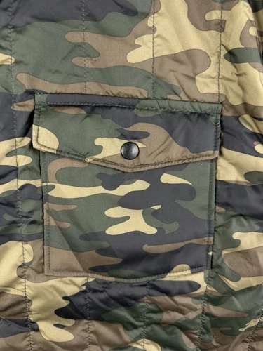 NWT Target Mens Camo Jacket Good fellow XL Green Camouflage Wind Resistant image 9