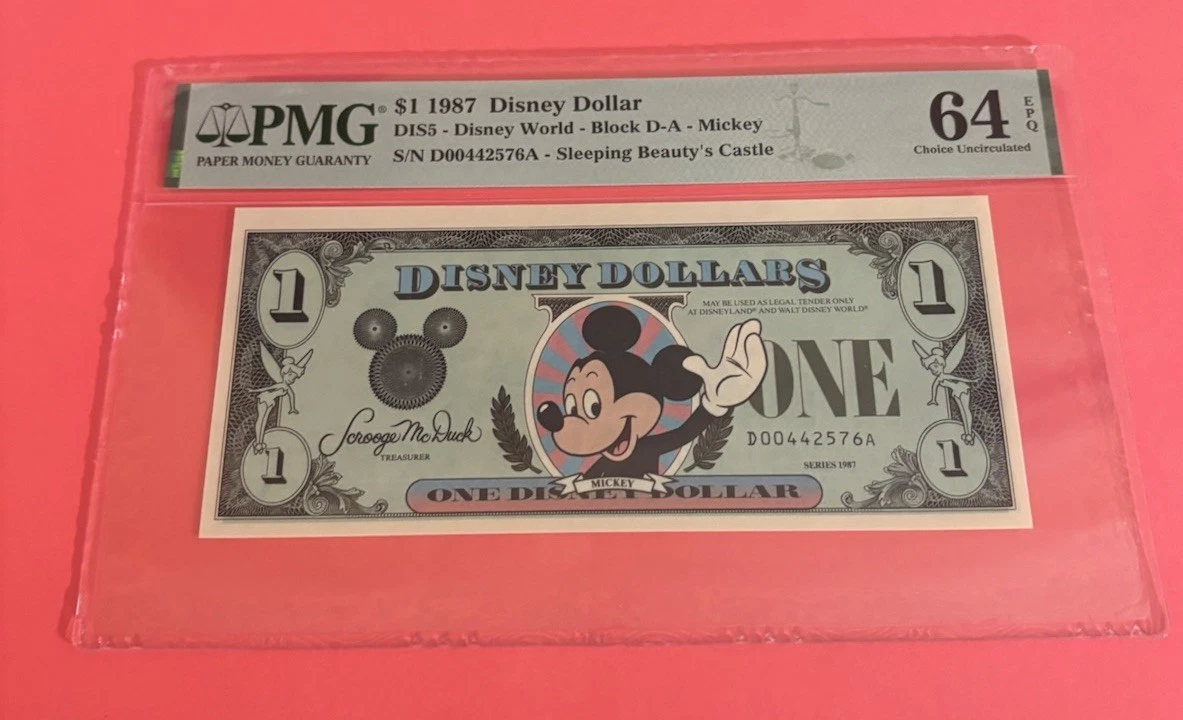 Disney Dollars 1987 for sale | eBay