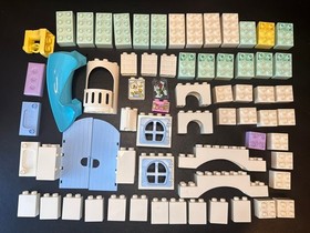 120+ Piece LEGO Duplo lot Disney Frozen, beauty  & the beast, organic garden..