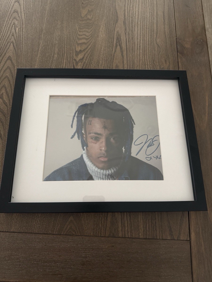 XXXTentacion Signed 8x10 Photo (Framed) – Rare Authentic Autograph