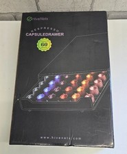 HIVE NETS Nespresso Capsule Drawer Black Holds 60 Capsules- CG C94