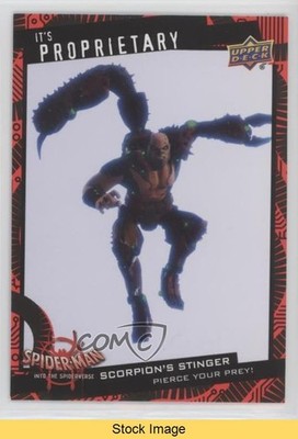 2022 Marvel Spider-Man: Into the Spider-Verse Ultimate Black Scorpion READ 8tn