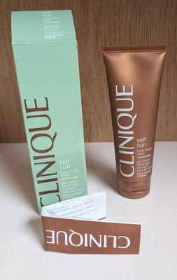 Clinique Self Sun Body Tinted Lotion, Medium/Deep, 4.2oz. NIB