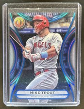 2025 Topps Tribute Mike Trout Blue #/150 Angels