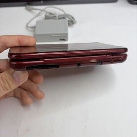 New Nintendo 3DS XL Red Console US Model - Tested! W Charger Stylus