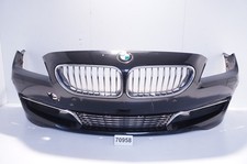 BMW 6er F12 F13 F06 Stoßfänger Stoßstange vorne BLACK SAPPHIRE METALLIC (475)