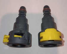 1/2" Female Quick Connect J2044 12.61 x 3/8" Barb, Nylon 2pcs
