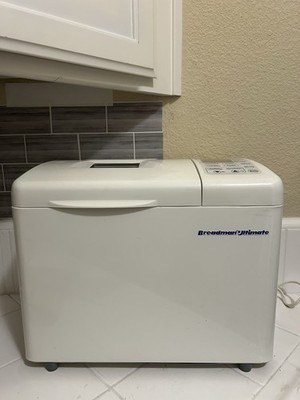 Breadman Ultimate TR2200C Automatic Programmable Bread Machine 2lb Loaf  - Works