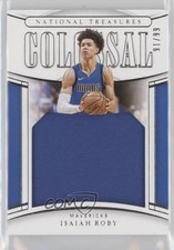 2019 Panini National Treasures Colossal Rookie Materials 91/99 Isaiah Roby pe8