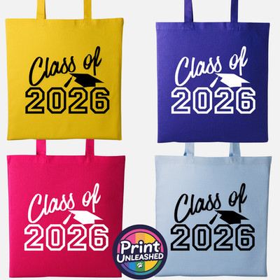 Klasse 2026 Tragetasche Abitur Geschenk Abiturtasche Abitur College Schultasche