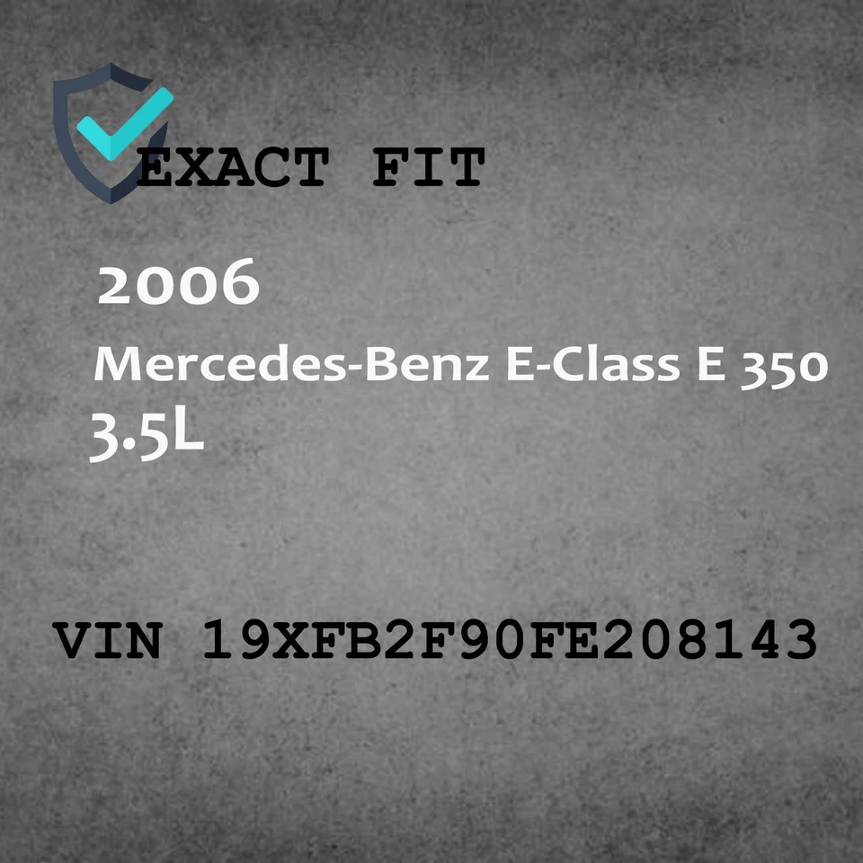 Black Temperature Control Fits 2005-2009 Mercedes-Benz E-Class 3.5L - image 4 of 4
