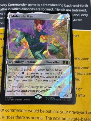 Molecule Man Marvel Surge Foil Legendary Creature Card FreeR