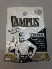 Vintage 50/60s/70s White  T Shirt Men’s Size M Campus Campuset Made In USA NOS
