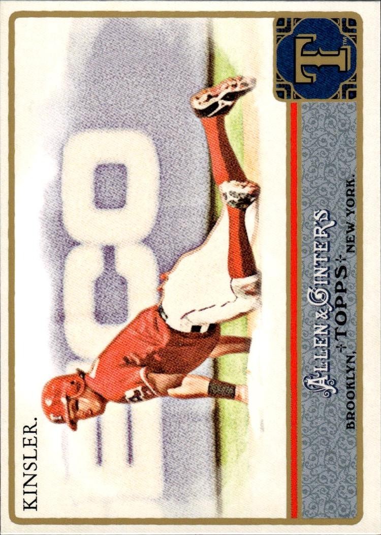 2011 Topps Allen & Ginter #246 Ian Kinsler Glossy Factory Set #/999