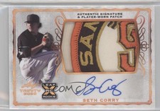 2020 Leaf Trinity Patch Auto Seth Corry #PA-SC1 Patch Auto 0n64