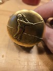 Details Golf Themed Full Hunter Pocket Watch With Chain. New Battery — photo 1