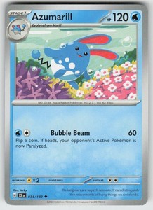 Azumarill 034/142 Stellar Crown Uncommon